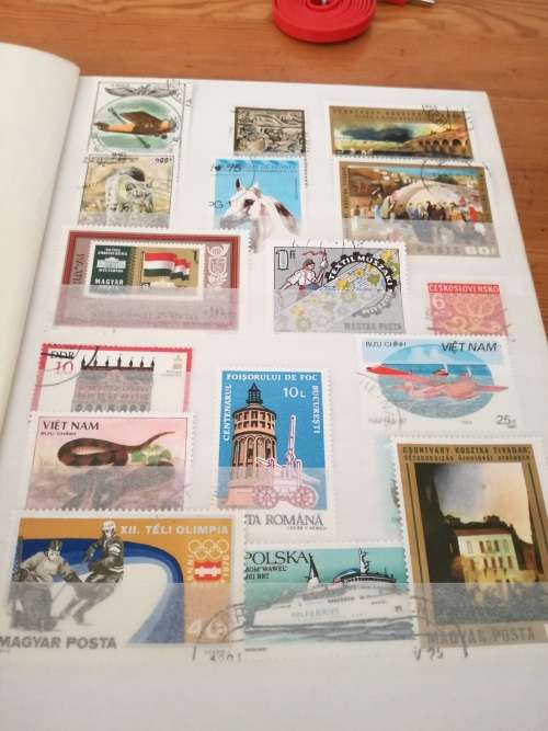 Old Book of Stamps
